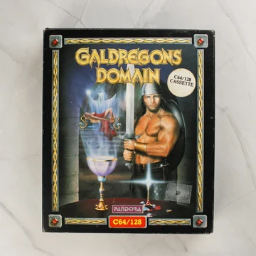 Galdregons Domain Commodore 64 videójáték dobozának előlapja