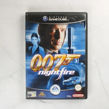 007 Nightfire Nintendo GameCube játék elölnézete