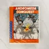 Az Andromeda Conquest Commodore 64 játék elölnézete a színes borítóval