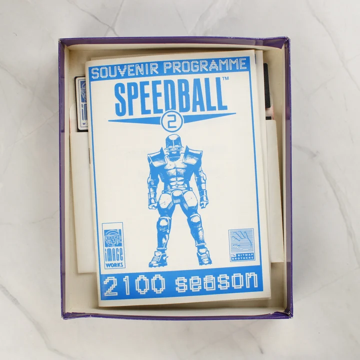 Speedball 2 Souvenir Programme füzet