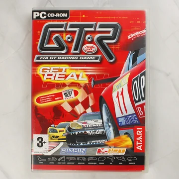 GTR FIA GT Racing Game PC játék borítója