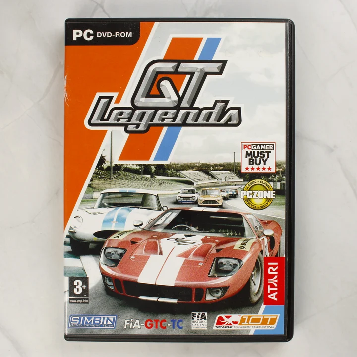 GT Legends PC borító GT Legends PC játék borítója elölről