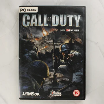 Call of Duty PC játék előlapja