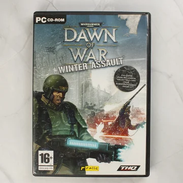 Warhammer 40,000 Dawn of War Winter Assault PC játék borítója