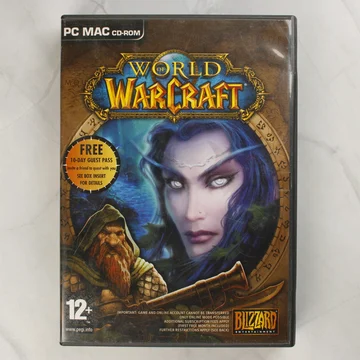 World of Warcraft PC játék tokjának előlapja