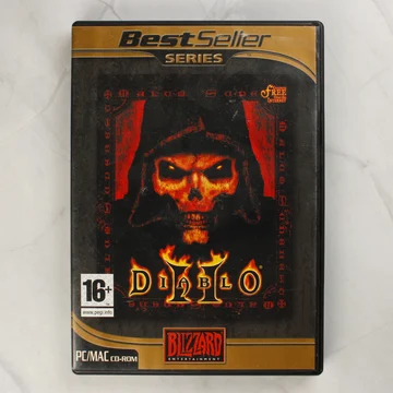 Diablo II BestSeller Series videójáték tok elölnézete