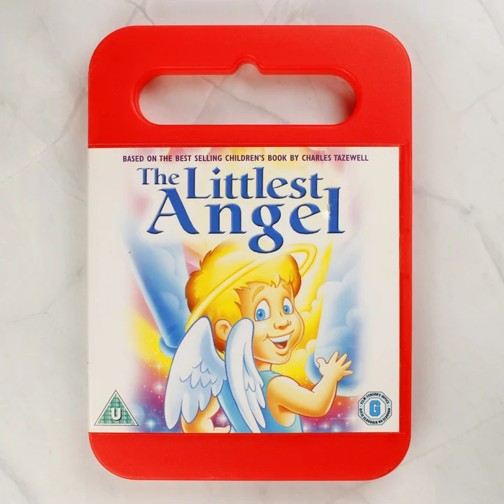 The Littlest Angel DVD elülső borítója piros tokban