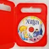 Nyitott DVD tok a The Littlest Angel lemezzel