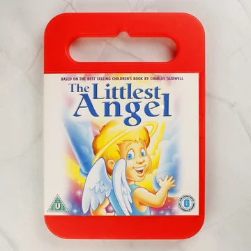 The Littlest Angel DVD elülső borítója piros tokban