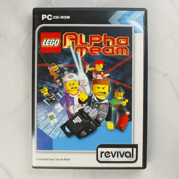 LEGO Alpha Team PC játék tokjának előlapja