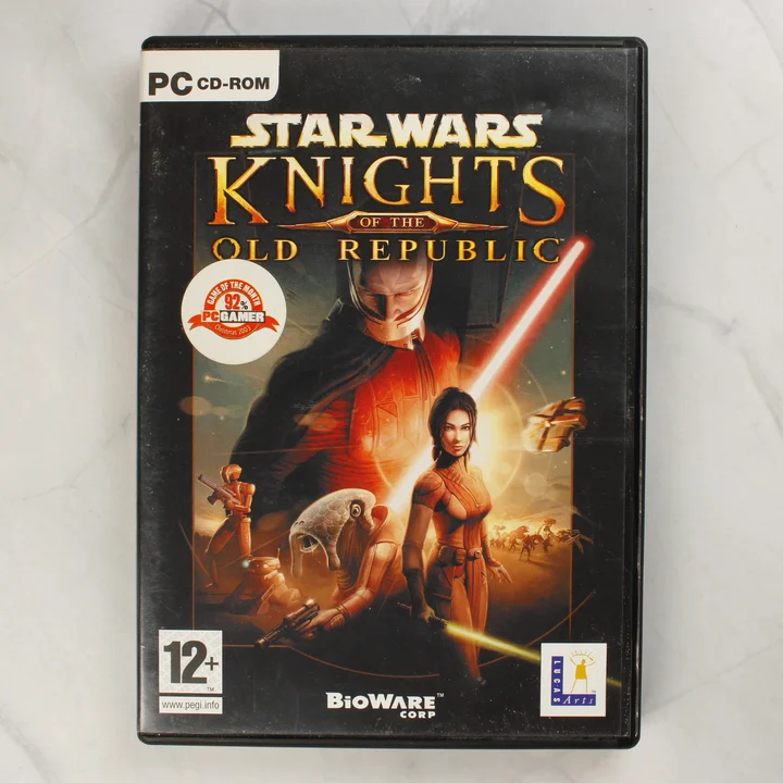 Star Wars Knights of the Old Republic PC játék előlapja