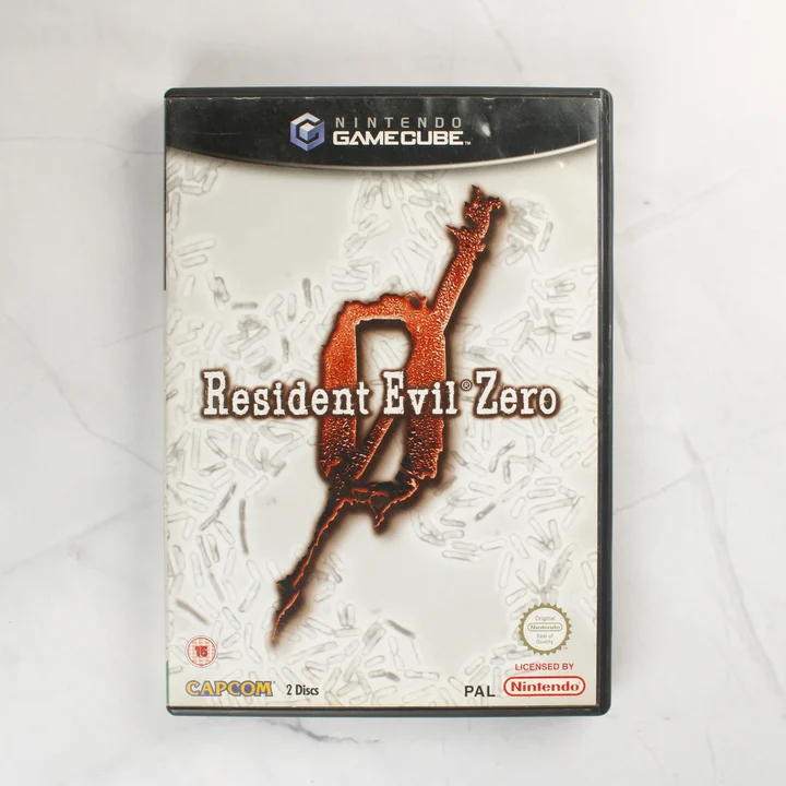Resident Evil Zero GameCube játék elülső borítója