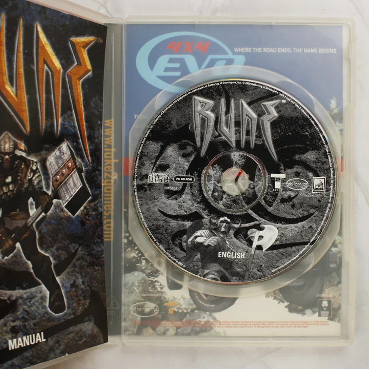 Nyitott Rune játéktok a CD-vel és a kézikönyvvel