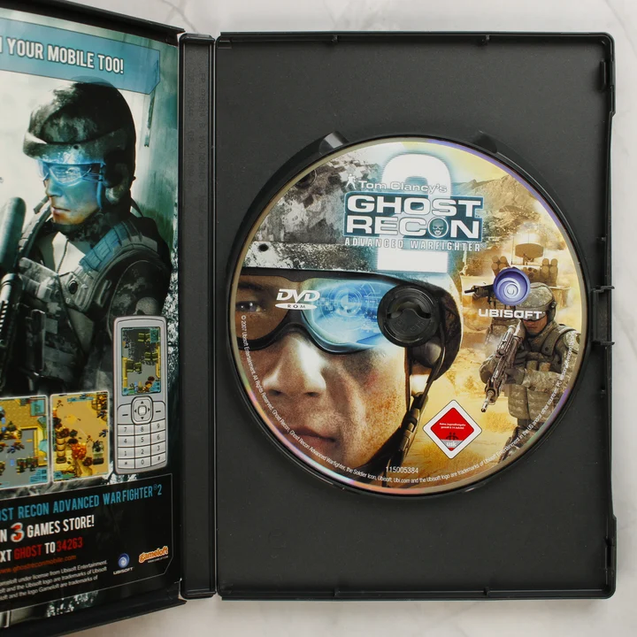Ghost Recon Advanced Warfighter 2 PC lemez Nyitott DVD-tok a Ghost Recon Advanced Warfighter 2 lemezzel