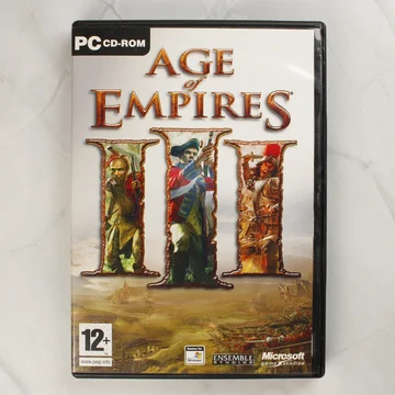 Age of Empires III PC játék előlapja