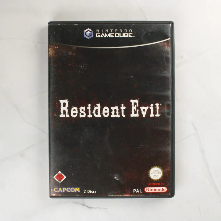 Resident Evil Nintendo GameCube játék elölnézete