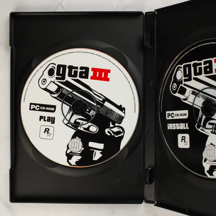 GTA III Play CD Grand Theft Auto III Play CD