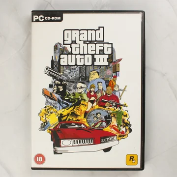 Grand Theft Auto III PC játék borítója