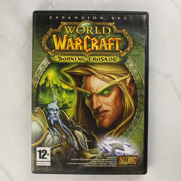 A World of Warcraft The Burning Crusade kiegészítő tokjának előlapja
