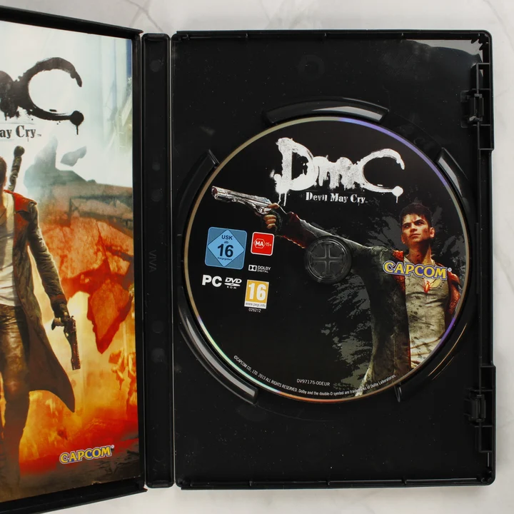 DmC Devil May Cry PC lemez DmC: Devil May Cry PC lemez a tokban