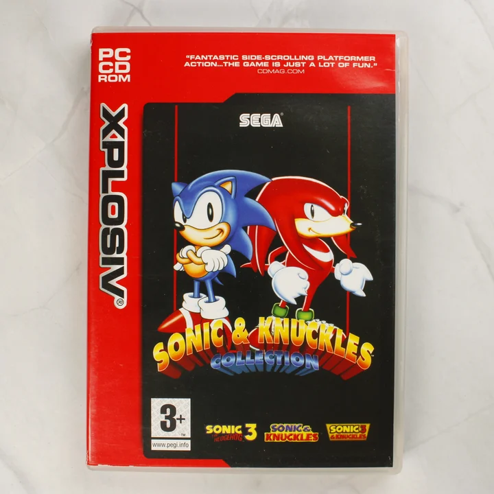Sonic & Knuckles Collection PC előlap Sonic & Knuckles Collection PC játék előlapja