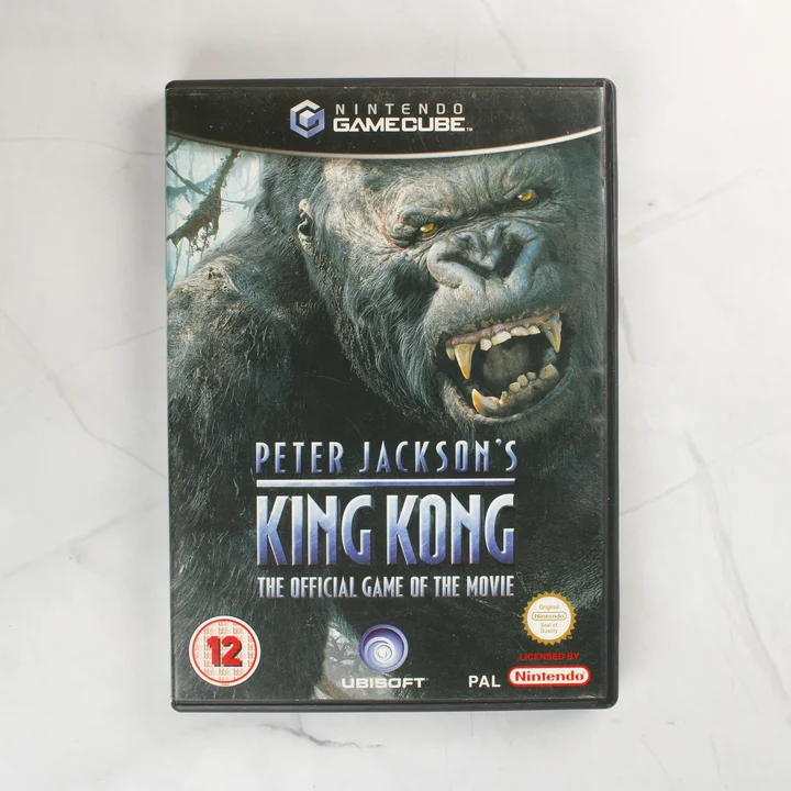 Peter Jackson's King Kong Nintendo GameCube játék tokjának előlapja