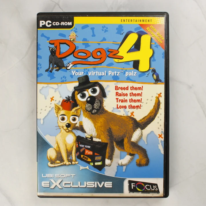 Dogz 4 PC játék tokjának előlapja