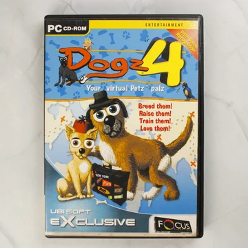 Dogz 4 PC játék tokjának előlapja