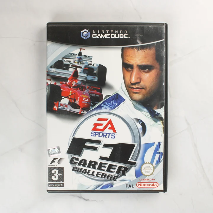 F1 Career Challenge Nintendo GameCube játék előlapja