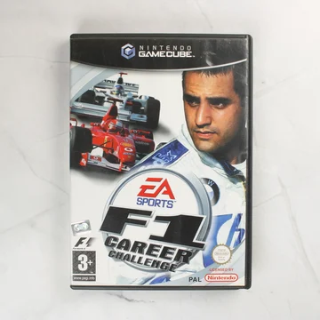 F1 Career Challenge Nintendo GameCube játék előlapja