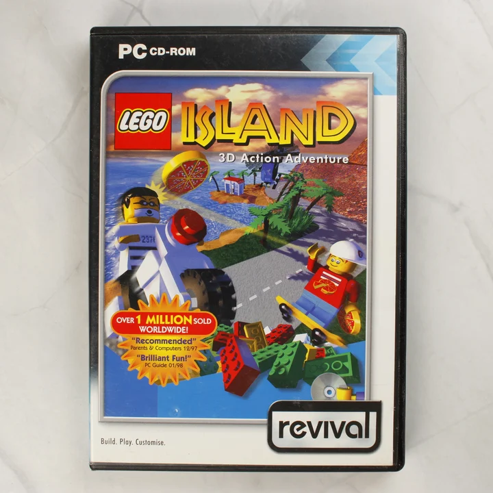 LEGO Island PC előlap LEGO Island PC videójáték tokjának előlapja