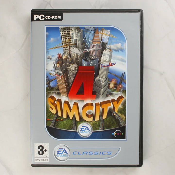 SimCity 4 PC előlap SimCity 4 EA Classics PC játék előlapja