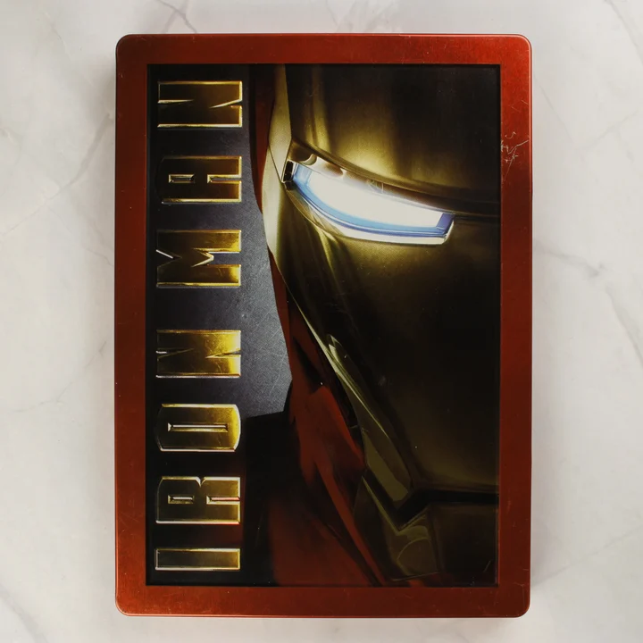 Iron Man Steelbook előlap Iron Man Steelbook DVD tok előlapja