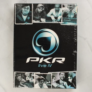 PKR Live IV DVD-gyűjtemény előlapja fóliázva