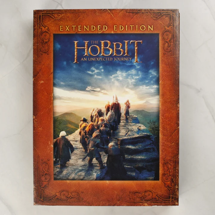 The Hobbit belső borító The Hobbit: An Unexpected Journey DVD belső borítója