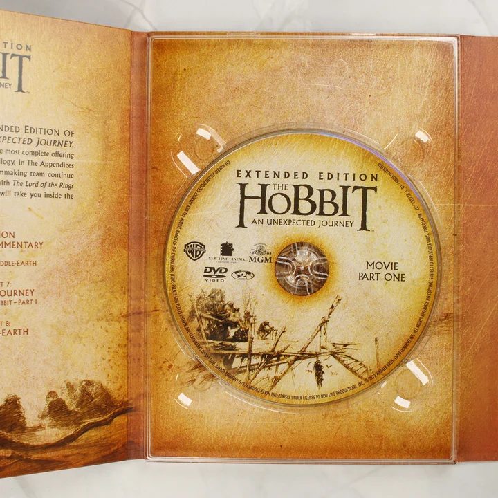 The Hobbit DVD lemez The Hobbit DVD lemez a tokban