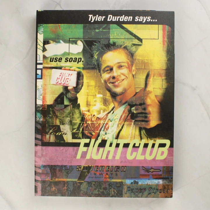Harcosok klubja belső tok Harcosok klubja belső DVD tok előlapja