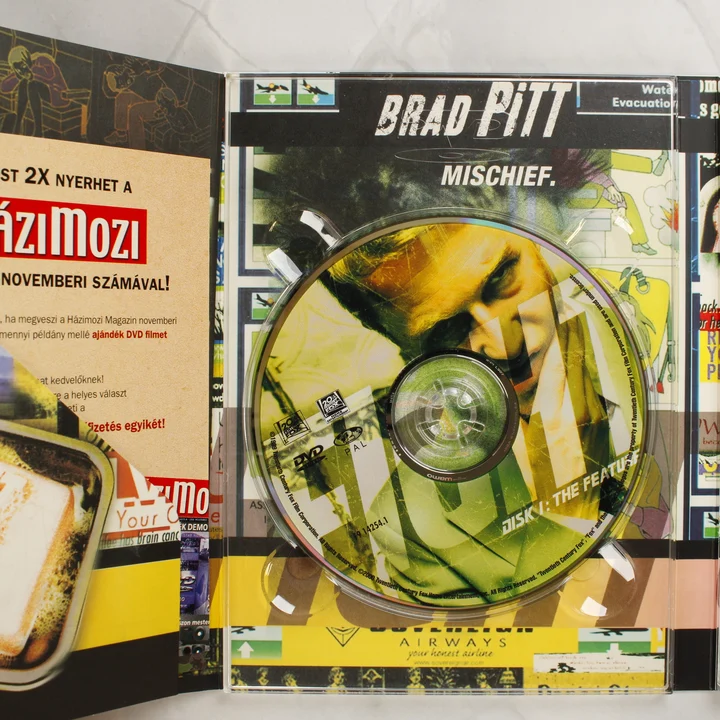 Harcosok klubja 1. lemez Harcosok klubja első DVD lemez a tokban