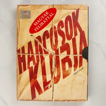 Harcosok klubja DVD papírtokos előlapja