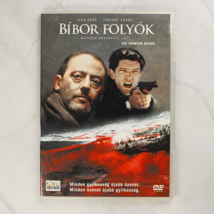 A Bíbor folyók című film DVD-tokjának előlapja