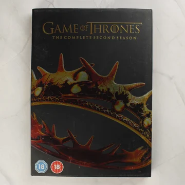 Game of Thrones második évad DVD díszdoboz elölnézete