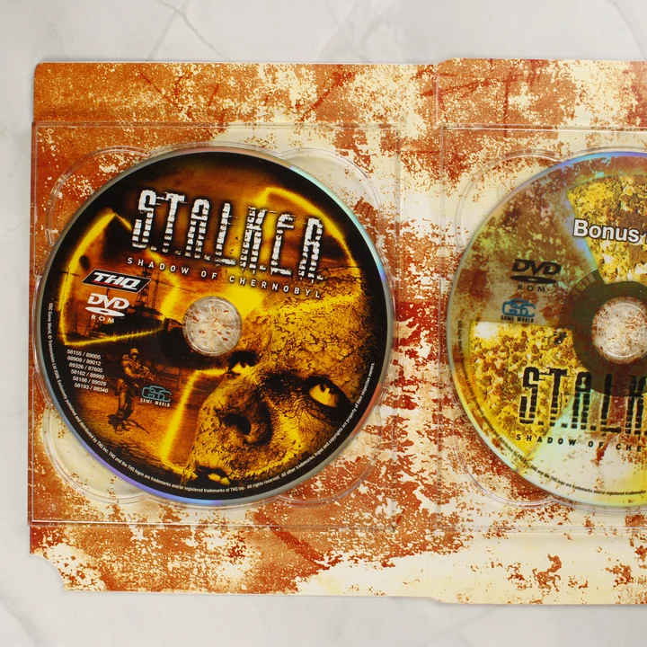 S.T.A.L.K.E.R. játék DVD és bónusz lemez