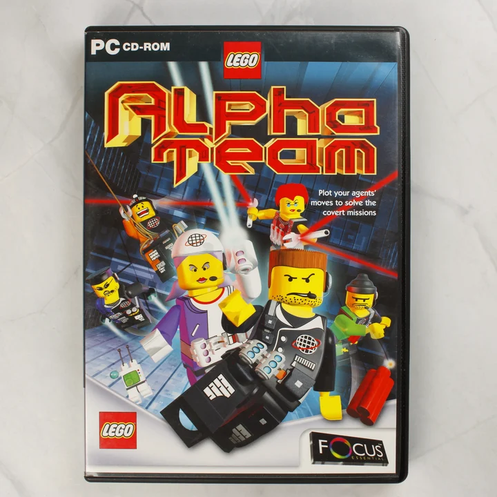LEGO Alpha Team PC borító LEGO Alpha Team PC játék borítója