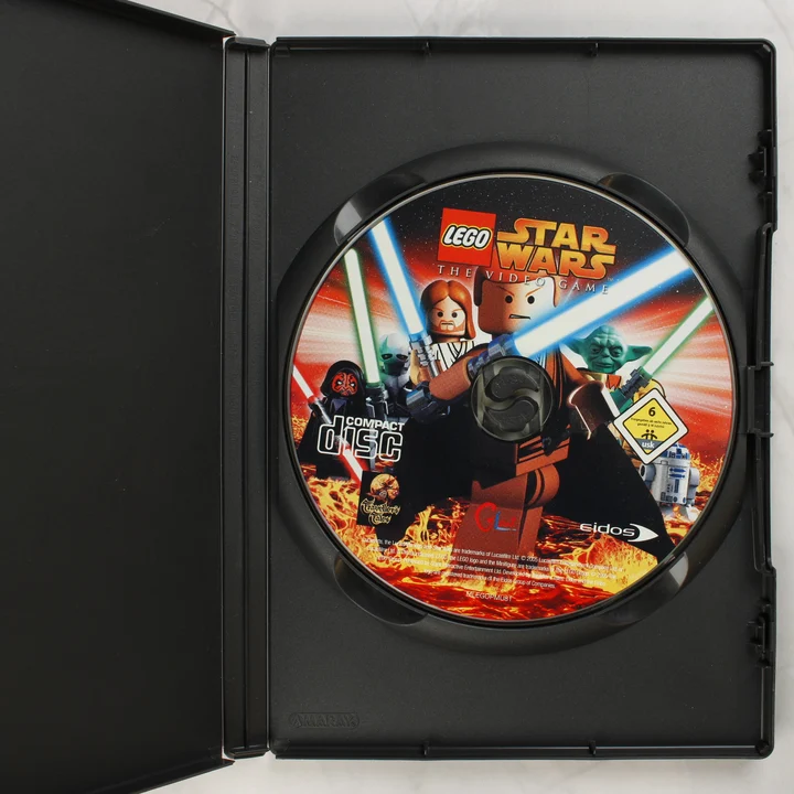LEGO Star Wars PC lemez LEGO Star Wars The Video Game nyitott tok és lemez