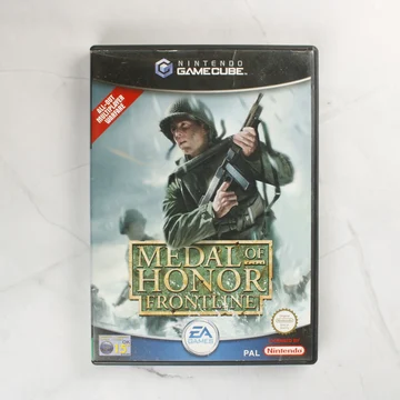 Medal of Honor Frontline GameCube játék elölnézete