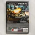 A F.E.A.R. videójáték tokjának hátoldala a rendszerkövetelményekkel.