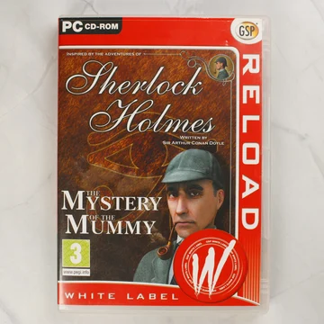 Sherlock Holmes: The Mystery of the Mummy PC játék borítója