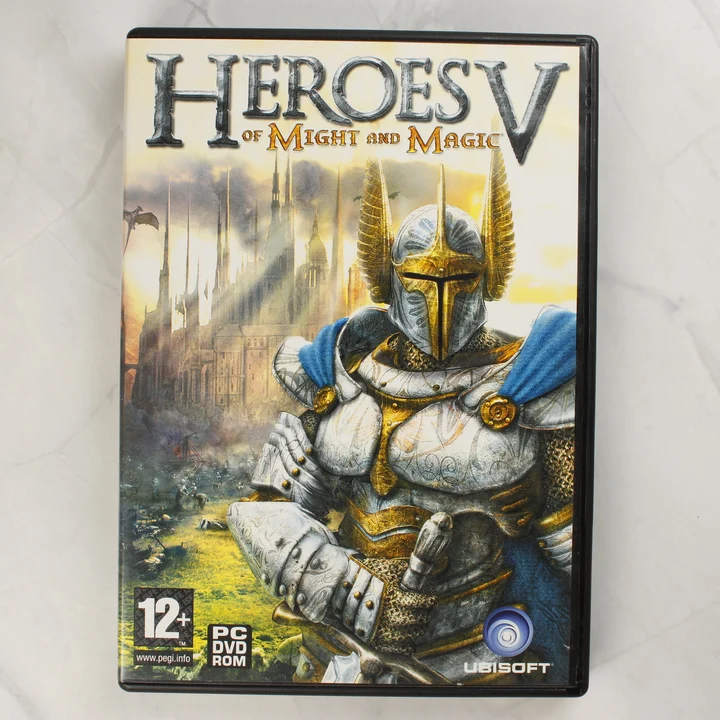 Heroes of Might and Magic V előlap Heroes of Might and Magic V PC játék előlapja