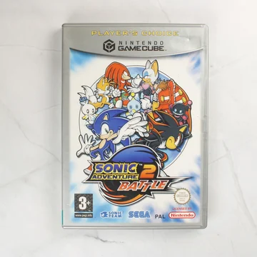 Sonic Adventure 2 Battle GameCube játék előlapja