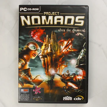 Project Nomads PC játék előlapi borítója